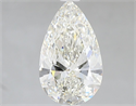 Natural Diamond 2.01 Carats, Pear with  Cut, H Color, VVS1 Clarity and Certified by IGI