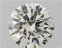 Natural Diamond 0.52 Carats, Round with Excellent Cut, K Color, VVS1 Clarity and Certified by GIA