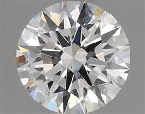 Picture of Natural Diamond 0.40 Carats, Round with Excellent Cut, G Color, VS2 Clarity and Certified by GIA