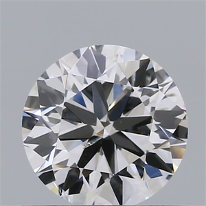 Picture of Natural Diamond 0.51 Carats, Round with Good Cut, F Color, SI2 Clarity and Certified by GIA