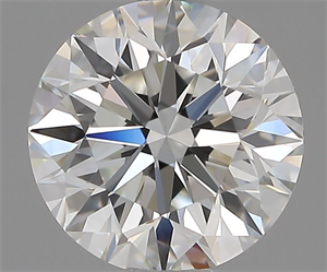 Picture of Natural Diamond 1.50 Carats, Round with Excellent Cut, G Color, VVS2 Clarity and Certified by GIA