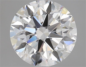 Picture of Natural Diamond 1.41 Carats, Round with Excellent Cut, F Color, VS1 Clarity and Certified by GIA