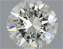 Natural Diamond 0.40 Carats, Round with Very Good Cut, K Color, VVS1 Clarity and Certified by IGI