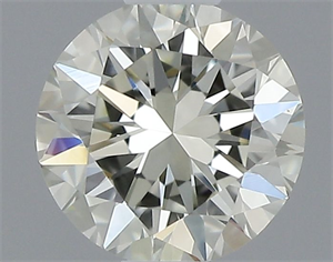 Picture of Natural Diamond 0.40 Carats, Round with Very Good Cut, K Color, VVS1 Clarity and Certified by IGI