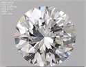 Natural Diamond 0.40 Carats, Round with Good Cut, F Color, I1 Clarity and Certified by GIA