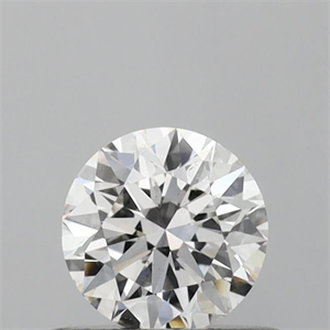 Picture of Natural Diamond 0.40 Carats, Round with Excellent Cut, F Color, VS2 Clarity and Certified by GIA