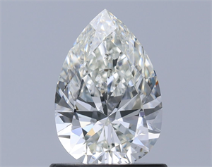 Picture of Natural Diamond 0.90 Carats, Pear with  Cut, I Color, SI1 Clarity and Certified by GIA