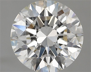 Picture of Natural Diamond 2.02 Carats, Round with Excellent Cut, G Color, VVS2 Clarity and Certified by GIA