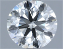 Natural Diamond 1.90 Carats, Round with Excellent Cut, G Color, VVS1 Clarity and Certified by IGI