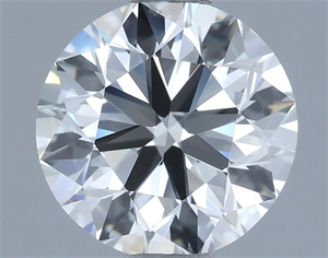 Picture of Natural Diamond 1.90 Carats, Round with Excellent Cut, G Color, VVS1 Clarity and Certified by IGI