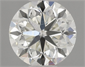 Natural Diamond 0.47 Carats, Round with Good Cut, K Color, VS1 Clarity and Certified by GIA