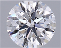 Natural Diamond 0.40 Carats, Round with Excellent Cut, D Color, VS2 Clarity and Certified by GIA