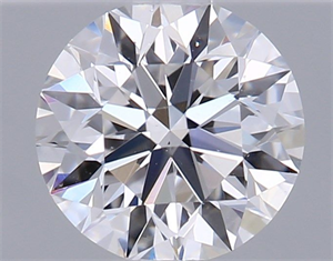 Picture of Natural Diamond 0.40 Carats, Round with Excellent Cut, D Color, VS2 Clarity and Certified by GIA