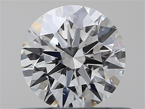 Picture of Natural Diamond 0.41 Carats, Round with Excellent Cut, H Color, VS1 Clarity and Certified by GIA