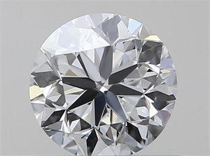 Picture of Natural Diamond 0.40 Carats, Round with Good Cut, E Color, VS1 Clarity and Certified by GIA