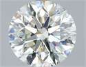 Natural Diamond 2.00 Carats, Round with Excellent Cut, J Color, SI2 Clarity and Certified by GIA