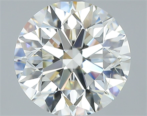 Picture of Natural Diamond 2.00 Carats, Round with Excellent Cut, J Color, SI2 Clarity and Certified by GIA