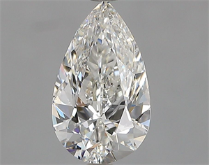 Picture of Natural Diamond 1.00 Carats, Pear with  Cut, H Color, SI1 Clarity and Certified by GIA