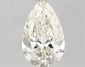 Picture of Natural Diamond 1.13 Carats, Pear with  Cut, J Color, IF Clarity and Certified by IGI