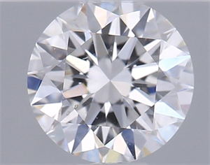 Picture of Natural Diamond 0.40 Carats, Round with Excellent Cut, F Color, SI2 Clarity and Certified by GIA