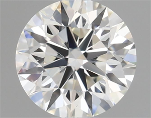 Picture of Natural Diamond 0.43 Carats, Round with Excellent Cut, I Color, VVS1 Clarity and Certified by GIA