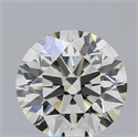 Natural Diamond 0.45 Carats, Round with Excellent Cut, H Color, VS1 Clarity and Certified by IGI