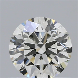 Picture of Natural Diamond 0.45 Carats, Round with Excellent Cut, H Color, VS1 Clarity and Certified by IGI