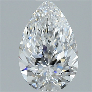 Picture of Natural Diamond 1.01 Carats, Pear with  Cut, E Color, VS2 Clarity and Certified by GIA