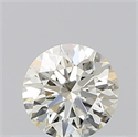 Natural Diamond 0.40 Carats, Round with Excellent Cut, K Color, VS1 Clarity and Certified by GIA