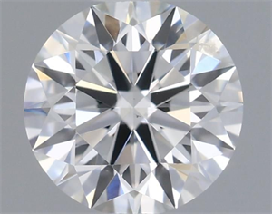 Picture of Natural Diamond 0.55 Carats, Round with Excellent Cut, H Color, SI2 Clarity and Certified by GIA