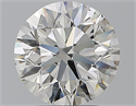 Natural Diamond 3.00 Carats, Round with Excellent Cut, I Color, SI1 Clarity and Certified by GIA