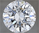 Natural Diamond 1.50 Carats, Round with Excellent Cut, E Color, VVS1 Clarity and Certified by GIA