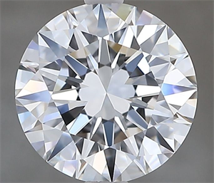 Picture of Natural Diamond 1.50 Carats, Round with Excellent Cut, E Color, VVS1 Clarity and Certified by GIA