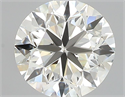 Natural Diamond 0.50 Carats, Round with Very Good Cut, K Color, VVS2 Clarity and Certified by GIA