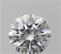 Natural Diamond 0.40 Carats, Round with Excellent Cut, F Color, SI2 Clarity and Certified by GIA