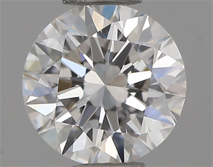 Picture of Natural Diamond 0.40 Carats, Round with Excellent Cut, F Color, VS1 Clarity and Certified by GIA