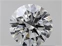 Natural Diamond 0.40 Carats, Round with Very Good Cut, I Color, VVS1 Clarity and Certified by GIA