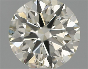 Picture of Natural Diamond 0.40 Carats, Round with Excellent Cut, K Color, SI2 Clarity and Certified by IGI