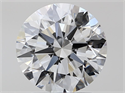 Natural Diamond 1.83 Carats, Round with Excellent Cut, H Color, IF Clarity and Certified by GIA