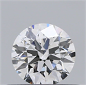 Natural Diamond 0.40 Carats, Round with Excellent Cut, E Color, IF Clarity and Certified by GIA