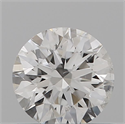 Natural Diamond 0.51 Carats, Round with Excellent Cut, G Color, I1 Clarity and Certified by GIA