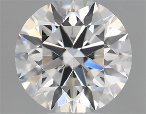 Picture of Natural Diamond 0.40 Carats, Round with Excellent Cut, I Color, SI1 Clarity and Certified by GIA