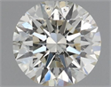 Natural Diamond 0.50 Carats, Round with Excellent Cut, K Color, SI1 Clarity and Certified by GIA