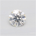 Natural Diamond 0.40 Carats, Round with Very Good Cut, I Color, SI1 Clarity and Certified by GIA