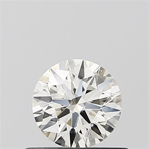 Picture of Natural Diamond 0.40 Carats, Round with Excellent Cut, I Color, VS1 Clarity and Certified by IGI