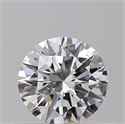 Natural Diamond 0.40 Carats, Round with Excellent Cut, F Color, SI2 Clarity and Certified by GIA