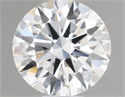 Natural Diamond 0.43 Carats, Round with Excellent Cut, H Color, VS1 Clarity and Certified by GIA