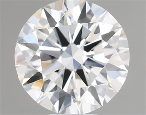 Picture of Natural Diamond 0.43 Carats, Round with Excellent Cut, H Color, VS1 Clarity and Certified by GIA