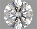 Natural Diamond 2.03 Carats, Round with Excellent Cut, G Color, SI2 Clarity and Certified by GIA