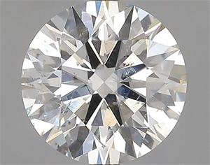 Picture of Natural Diamond 2.03 Carats, Round with Excellent Cut, G Color, SI2 Clarity and Certified by GIA